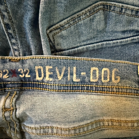 Men's Bootcut Jeans in Classic Blue - Picture 5 of 5